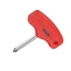 thumbnail image 3 of Destornillador Phillips T-handle PH2 Uxcell #2 Stubby Magnético, Destornilladores de bolsillo CR-V, Rojo, 3 of 7