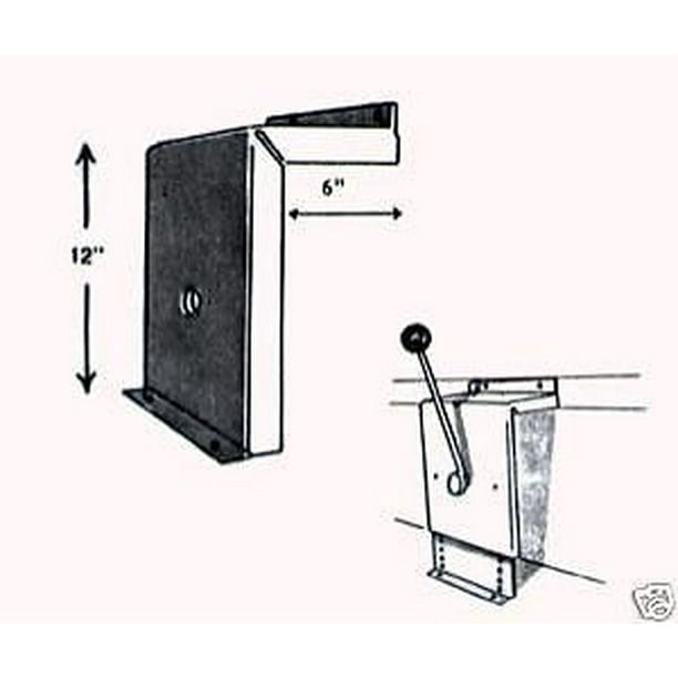 Ezy Glide Rp12 Rigger S Pal Mounting Bracket For Stick Steering Walmart Com