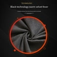 thumbnail image 5 of Underwear Thermal Set Men Warm Soft Skin-Friendly Thicken Baselayer Warming Dress Tight Winter Clothes Autumn Underpainting Men Black>2XL, 5 of 10