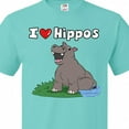 thumbnail image 4 of Inktastic I Love Hippos T-Shirt, 4 of 5