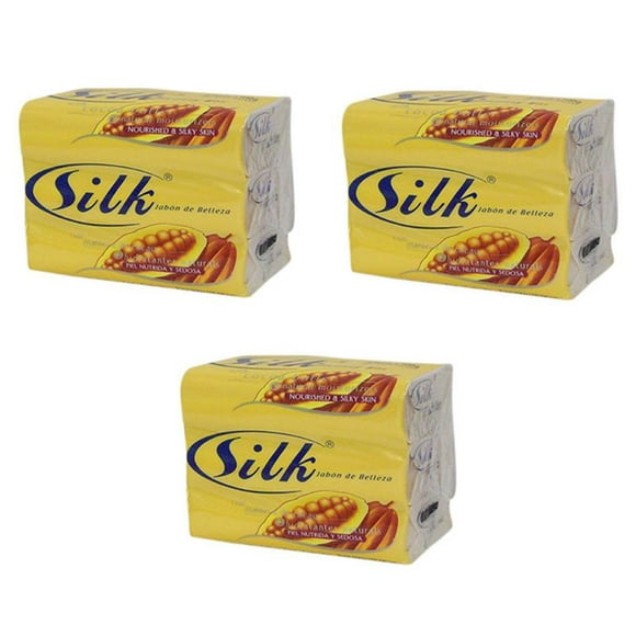 Silk Beauty Bar With Cocoa Butter & Natural Moisture 3 In 1 Pack (3*100g) Approx.(Pack of 3)