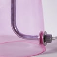 thumbnail image 3 of Urban Shop Novelty Glass Mushroom Lamp, Hot Pink, 12" H, Plug-in, 3 of 9