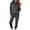 A Dark Gray, variant on 2 Piece Lounge Sets for Women Matching Sweatsuits | Oversized Hoodies & ankle banded Sweatpants,Casual Sweat Set,Workout Tracksuit,Airport Travel Outfits,Fashion Fall Clothes