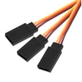 thumbnail image 3 of Cable de servo de 4 vías RC para JR Futaba, cordón de extensión de 30 núcleos, 220 mm, 3 pines en marrón/rojo/amarillo, 2 piezas, 3 of 4