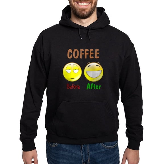 CafePress - Coffee Humor Hoodie (Dark) - Pullover Hoodie, Classic, Comfortable Hooded Sweatshirt