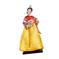 thumbnail image 1 of Muñeca Hannok coreana, figurita de muñeca de , decoración del hogar, adorno coreano coleccionable de pie a mano de 30 cm para mesa, estante, 1 of 9