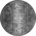 thumbnail image 1 of Ahgly Company Indoor Round Oriental Gray Industrial Area Rugs, 5' Round, 1 of 4