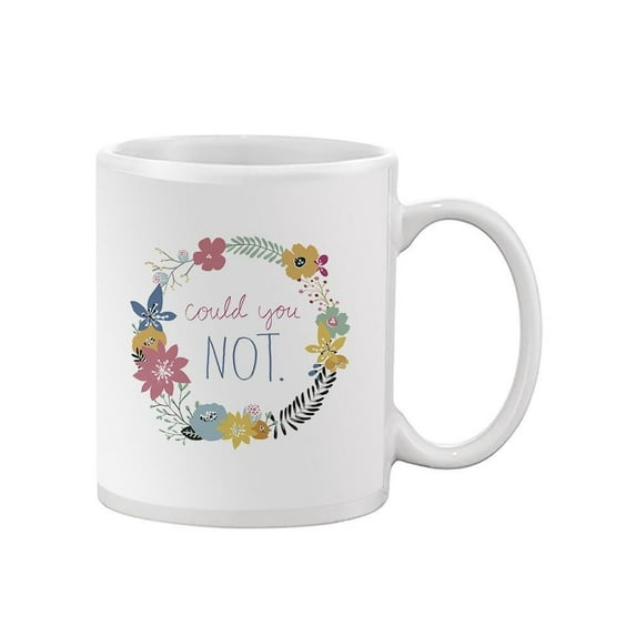 Snarky Florals. Viii Mug - June Erica Vess Designs,