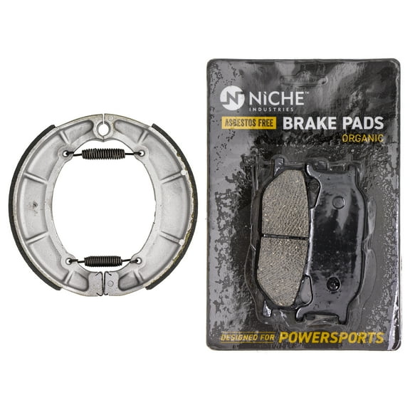 Niche Organic Brake Pad with Shoe Set for Yamaha V Star 650 Motorcycle MK1002691