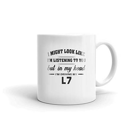

I m Driving My L7 Coffee Tea Ceramic Mug Cup Gift