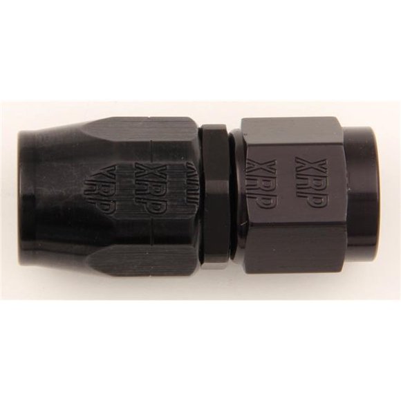 XRP-Xtreme Racing Products XRP100006BB No.6 AN Straight Hose End, Black
