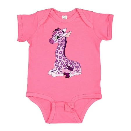 

Inktastic Girl Giraffe Gift Baby Boy or Baby Girl Bodysuit