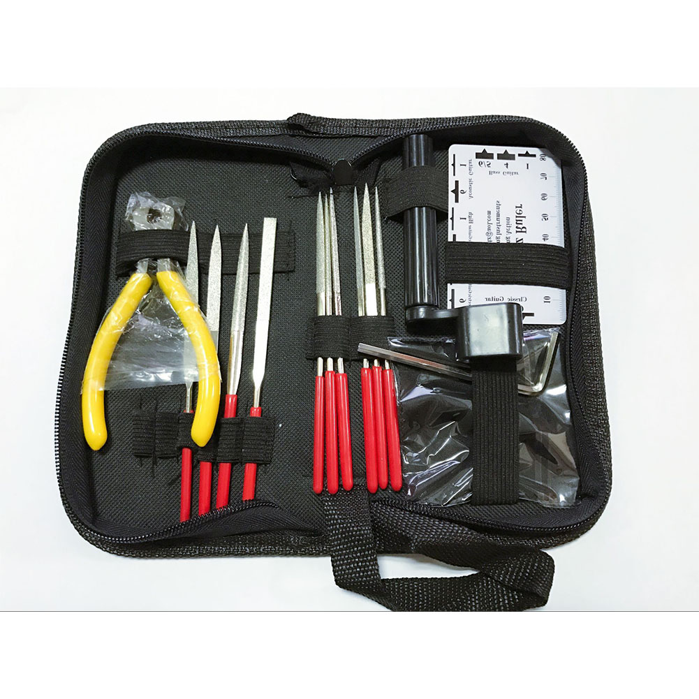 Professional Guitar Care Tool Set Repair Maintenance Tech Kit for