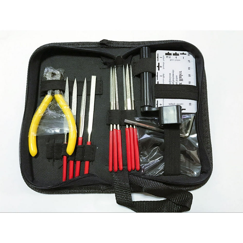 Professional Guitar Care Tool Set Repair Maintenance Tech Kit for