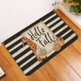 thumbnail image 5 of Merry Christmas Doormat for Front Door Buffalo Plaid Gnome Decorative Welcome Doormat for Indoor Outdoor 17x 30 Inch, 5 of 6