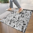 thumbnail image 4 of Halloween Doodle Halloween Elements Door Rugs,Washable Non Slip Door Mats Indoor,Decorative Door Mats,Entry Mat Indoor for Entrance,Bedroom,Kitchen,Bathroom,17"x30", 4 of 6