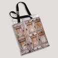 thumbnail image 1 of EREHome Sac en Toile Porte en Bois Ancien Réutilisable Sac de Courses 14 Pouces(L) x 16 Pouces(H), 1 of 1