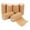 Khaki, variant on 6 Self Adhesive Bandage Wrap - Tan, Elastic, for Wound and Sports Injury Treatment