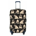 thumbnail image 2 of Goofa French Bulldog Pattern Luggage Covers For Suitcase,Suitcase Cover Protector Fit 18-32 Inch Luggage-Medium, 2 of 9