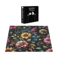 thumbnail image 3 of Ambesonne Vintage Jigsaw Puzzle, Jungle Boho Spring Flowers, Heirloom-Quality Fun Activity for Family Durable Cardboard, 1000 pcs, Charcoal Grey Multicolor, 3 of 5