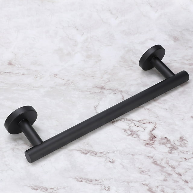 Porte-serviettes Brossé Noir Porte-Serviettes pour Hôtel Maison