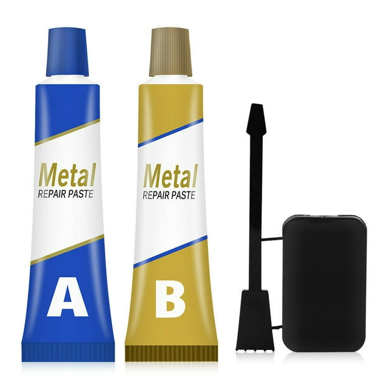 Industrial Metal Repair Paste Glue Heat Resistance Cold Weld Adhesive A&B  Gel UK