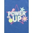 thumbnail image 2 of Athletic Works Girl's Short Sleeve Graphic T-Shirt, Sizes 4-18 & Plus, 2 of 3