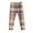 Khaki, variant on Utoimkio Girls Plaid Printed Stretch Leggings Soft Comfortable Ankle Length Pants Leggings for Kid Little Girls 3-8 Years