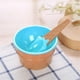thumbnail image 4 of Juego de bol y cuchara para helado - Vasos de postres de plástico reutilizables de 12 piezas para fiestas, yogur, helados, 4 of 5