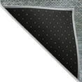 thumbnail image 7 of Dalyn Rugs Machine Washable Indoor/Outdoor Chantille Teal 8' x 8' Round Rug, 7 of 7