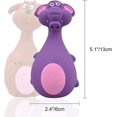 thumbnail image 2 of Juguetes chirriantes de látex, 2 paquetes, juguetes interactivos para masticar de goma para perros, juguete duradero para chirriar con palo de pie, para perros pequeños y medianos JM, 2 of 5