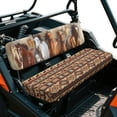 thumbnail image 2 of Uorisanigo UTV Seat Cover Anti-Scratch Aztec African Tribal Horse Mule Seat Cover Protector with Elastic Band Dustproof Anti UV Windproof All Weather Compatible with Kawasaki Mule 3000 3010 3020, 2 of 7