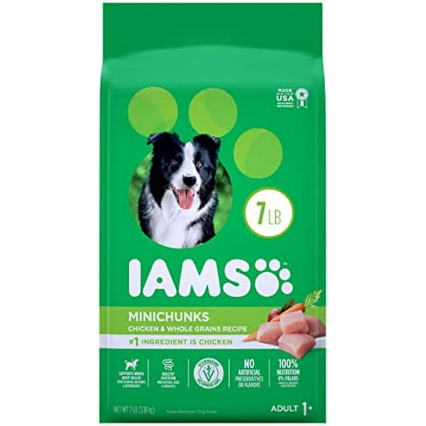 IAMS Minichunks Adult Dry Dog Food, Chicken
