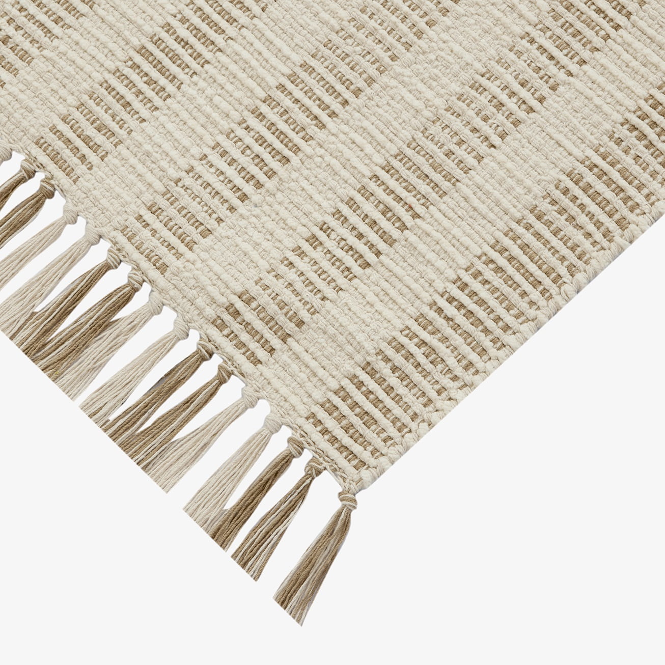 Better Homes & Gardens Beige Lines Indoor 24" x 40" Accent Rug