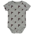 thumbnail image 4 of Newborn Outerstuff Atlanta Falcons Little Tike 3-Piece Bodysuit Set, 4 of 4