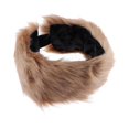 thumbnail image 1 of Mujeres Diadema Sintética Gorro de Orejeras de Invierno Sombrero de Esquí , tal se describe Macarena Sombrero de piel sintética de invierno, 1 of 6