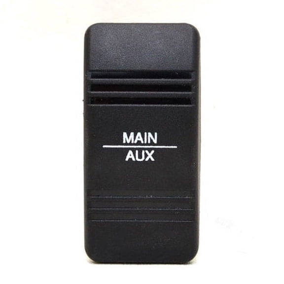 Carling Boat Rocker Switch Cover | Main AUX Black Lighted Actuator