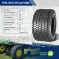 thumbnail image 3 of MaxAuto Lawn Turf Tires 24x12-12 24x12.00-12 4Ply P332 Tubeless, Set of 4, 3 of 5