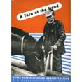 thumbnail image 3 of Lester Beall 19x24 Black Modern Framed Museum Art Print Titled - A Turn of the Hand Rural Electrification Administration, U.S. Department of Agriculture (1930), 3 of 5