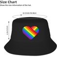 thumbnail image 2 of Bucket Hats Fashion Sun Cap Packable Outdoor Fisherman Hat for Women and Men Yall Means Bucket Hats, 2 of 8