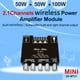 thumbnail image 2 of Kuymtek ZK-MT21 2x50W + 100W 2.1 canales BT5.0 AUX Placa de amplificador de subwoofer de potencia digital, 2 of 9