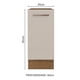 thumbnail image 2 of Mueble de Cocina 35 x 60 cm 1 Puerta (Sin Tablero) Agata Madesa Marrón/Crema, 2 of 5