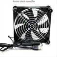 thumbnail image 5 of Ventilador de Refrigeración para Ordenador USB de 140 mm, Portátil, Silencioso, de 5 V, con 3 Velocidades Ajustables, 2800 RPM, de Alto Rendimiento para Electrónica., 5 of 5