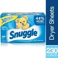 thumbnail image 3 of Snuggle Fabric Softener Dryer Sheets, Blue Sparkle, 230 Count, 3 of 8