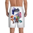 thumbnail image 4 of Lsque inside out 2 Mens Sleep Pajama Shorts,Short Pajama Pants, Cotton Ultra-Soft Knit-Medium, 4 of 9