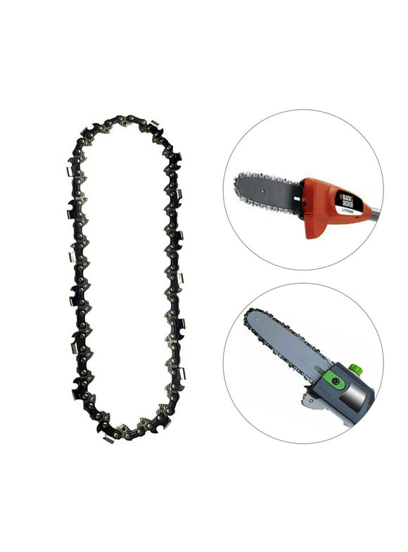 8 Inch Chainsaw Chain Replacement Chain for Black & Decker LPP120, LPP120B Pole Saw and More - 3/8" - .043" - 34 Drive Links