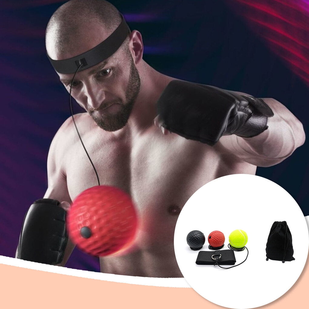 Maoww Boxing Reflexs Ball Lightweight Wear resistant Durable Focus Hand Eye Coordination Training Ball Gym Fitness Exercise Walmart