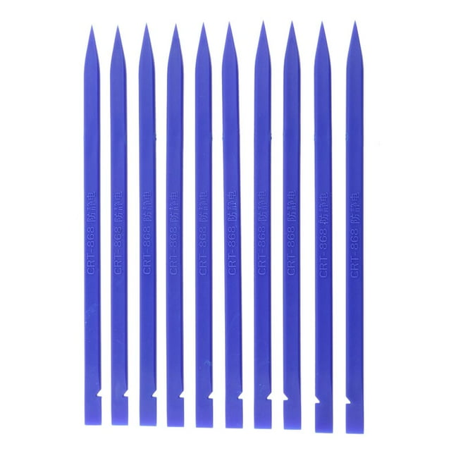 10 Pcs Kits d'Ouverture de Cellulaire Outil Spudger Pry Bar Pryer Vert (10 Pcs)
