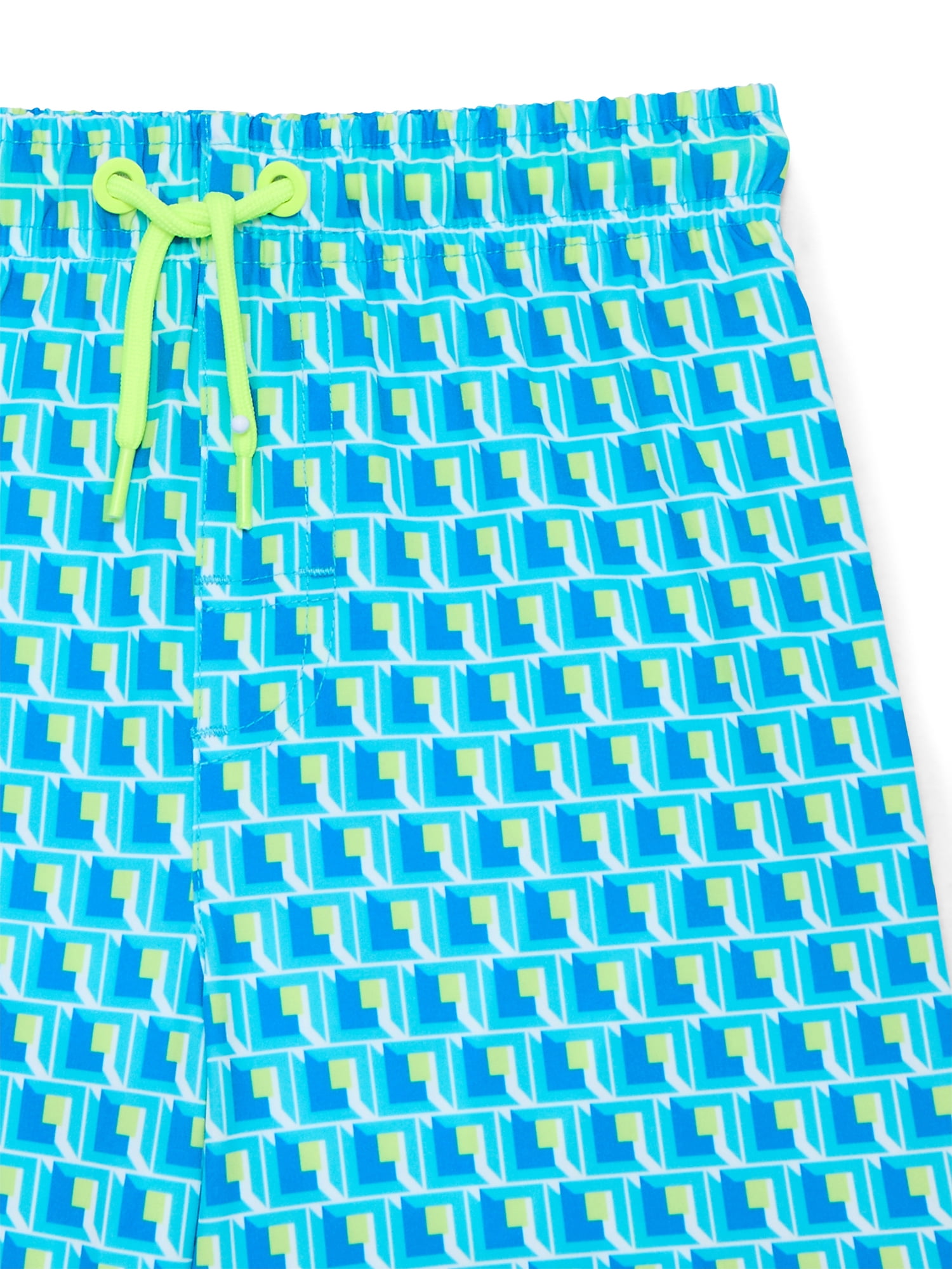 Wonder Nation Baby and Toddler Boys Quick Dry Swim Trunks with UPF 50, Sizes 12M-5T