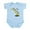 Sky Blue, variant on CafePress - Lil' Crane Operator Infant Bodysuit - Baby Light Bodysuit, Size Newborn - 24 Months
